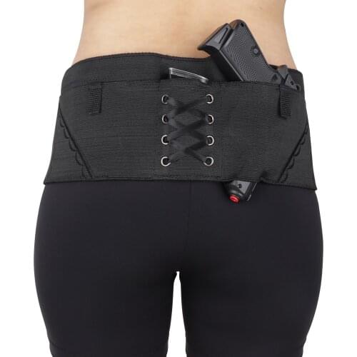Kosibate Hunting Belly Band Holster Tactical Concealed Military Pistol Belly Band Holster for Women Waist Holster