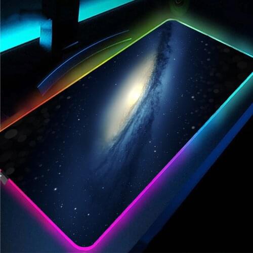 Star Blue Lock Edge Mouse Pad Rgb Computer Table Pc Gamer Cheap Gaming Carpet Mousepad Gamer Desk Mat Keyboards Accessories Pads