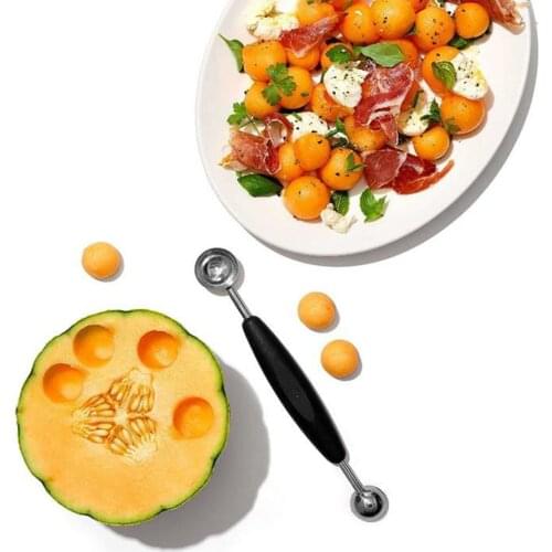 Multifunction Unique Stainless Steel Fruit Ball Digger Dig Fruit And Remove Seeds Tool Ball Digger Fruit Scoop Fruit Digger