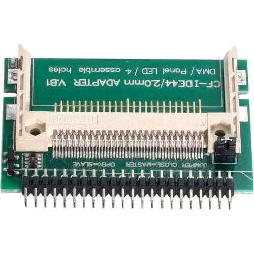 NGFF CF Compact Flash Merory Card to Laptop 2.5" 44 Pins Male IDE Hard Disk Drive HDD SSD Adapter