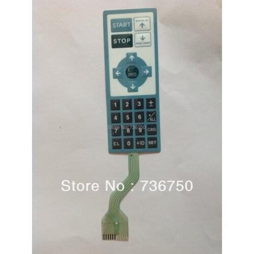 SWF embroidery machine control panel membrane keypad keyboard / Sunstar spare parts