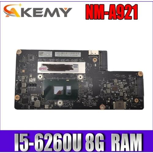 Applicable to for Lenovo YOGA 900-13ISK2 notebook motherboard I5-6260U 8G number NM-A921 FRU 5B20L34666 5B20L34659