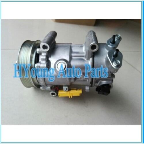 Factory direct sale 6C12 A/C compressor for PEUGEOT 207/307 9670318880 9659875780 9678656080 9651910980 9671216280 6453WK 6453WL