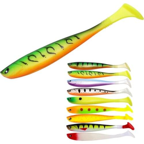 1PCS 3D Soft Swin Fishing Lure 10g/12cm Simulation Soft Bait Shad Silicone Bass Pike Minnow Swimbait Jigging Plastic Lure