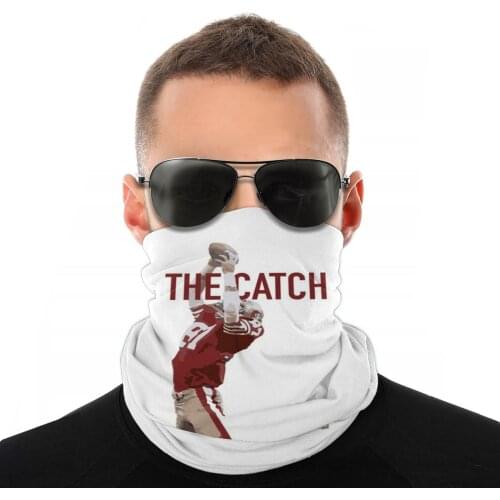 The Catch Football Scarf Neck Face Mask Men Women Halloween Tube Mask Tubular Bandanas Multi-functional Headband Outdoor Hiking
