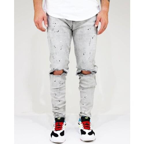 SikSilk Knee Riot Jeans for Men