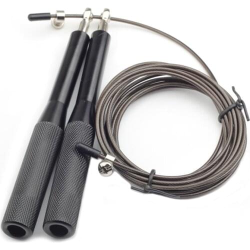 Jump Rope Workout Light Bearing Skipping Ropes Metal Speed Adults Child Equipment Crossfit Gym MMA Training Excercise