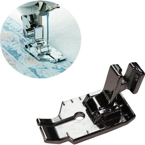 1pcs Metal 1/4 Cloth Fabric DIY Sewing Machine Foot with Low Handles New Arrivals Quilting Household Sewing Machine Parts