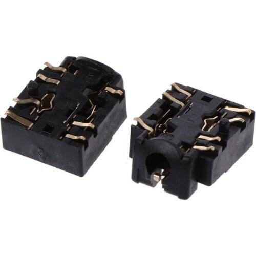 2021 New 2Pcs 3.5mm Headset Jack Headphone Plug Port Socket Replacement for xbox one S Controller