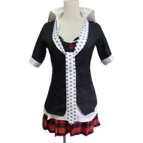 2018 Danganronpa Trigger Happy Havoc Enoshima Junko Emboitement Inushio Kimuchi Symbol School Uniform Outfit Cosplay Costume