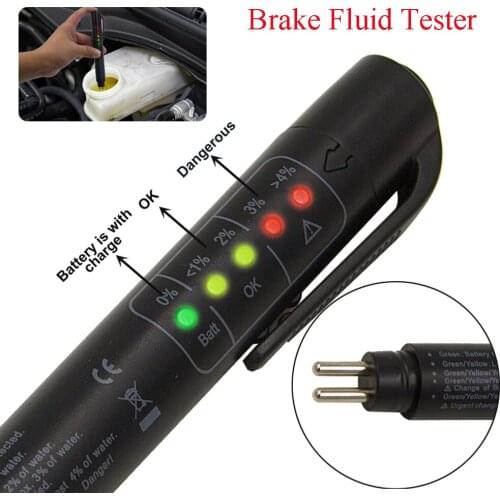 2019 New 100% High Quality Brake Fluid Tester Car Brake Fluid Digital Tester Suitable for Determining Brake Fluid drect Sell