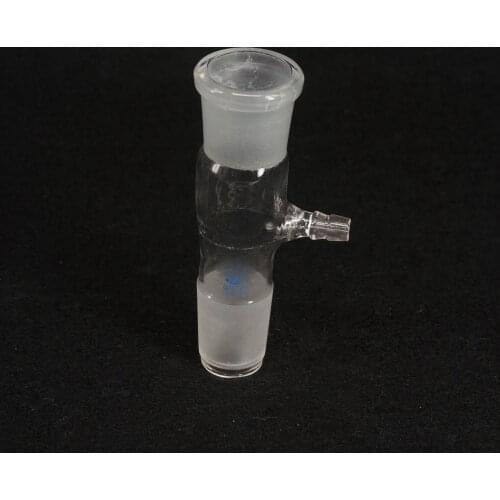 29/32 Ground Joint Female to Male Lab Glass Transfer Gas Adapter Glassware