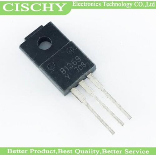 5pairs=10pcs/lot (5pcs B1369 + 5pcs D2061) TO-220F 2SB1369 2SD2061 TO220F