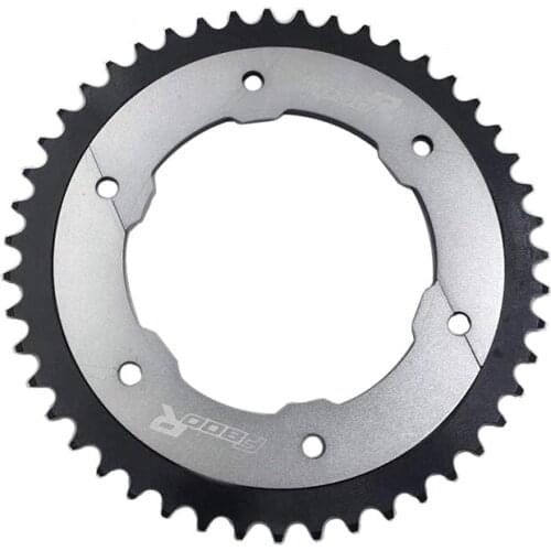 Motorcycle Accessories CNC Aluminum Alloy Rear Gear Wheel Transmission Belt Pulley Cover For BMW F800R 2009 2017