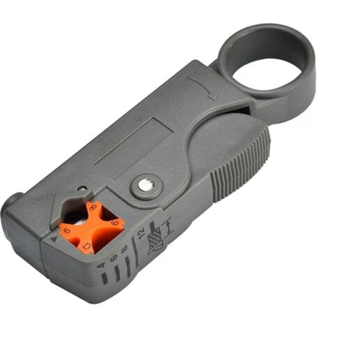 Automatic Wire Stripper 2-blades Cable Stripper Wire Stripping Coaxial Cable Decrustation Network Tool