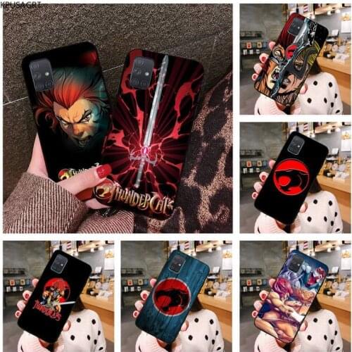 KPUSAGRT ThunderCats Black TPU Soft Phone Case For Samsung Galaxy A21S A01 A11 A31 A81 A10 A20 A30 A40 A50 A70 A80 A71 A51