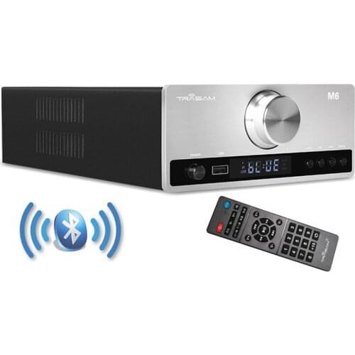 M6 home fever digital power amplifier, Bluetooth class d 2.0 power amplifier, fiber coaxial decoding. distortion