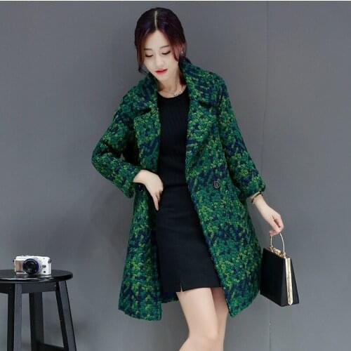EASTQUEEN Women's Tweed Coats