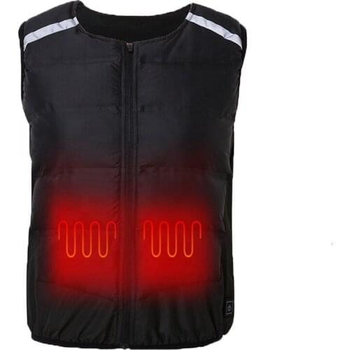 CE certified environmental-friendly high quality charging heated vest