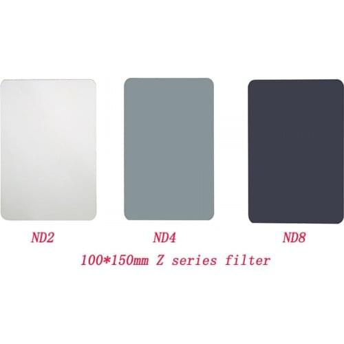 NEW hot Camera lens Filter ND2,4,8 Z Series ND 100*150mm Neutral Density camera Square Filter for Lee Cokin Z series Pro Holder