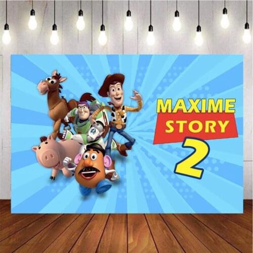 Customize Cartoon Toy Pig Photography Background Backdrop Wallpaper Birthday Party Decoration Tapestry Photo Live Studio