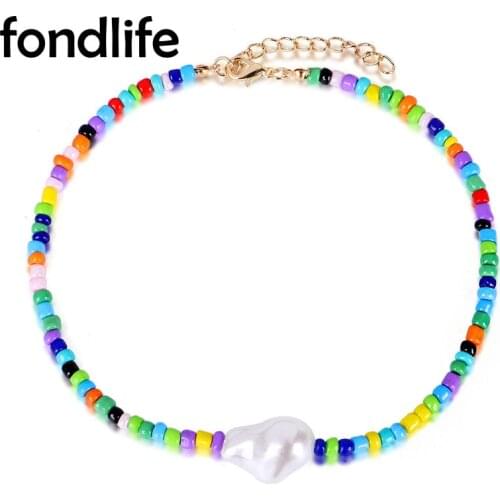 Чокеры из бусин Fondlife China At AliExpress