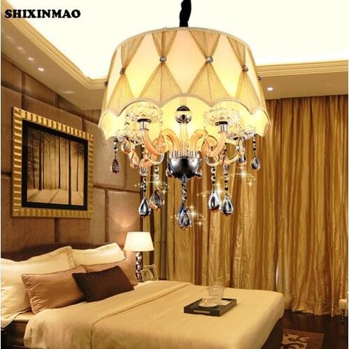 Art lampshade residential chandeliers Living room bedroom dining room study lamps Commercial lighting