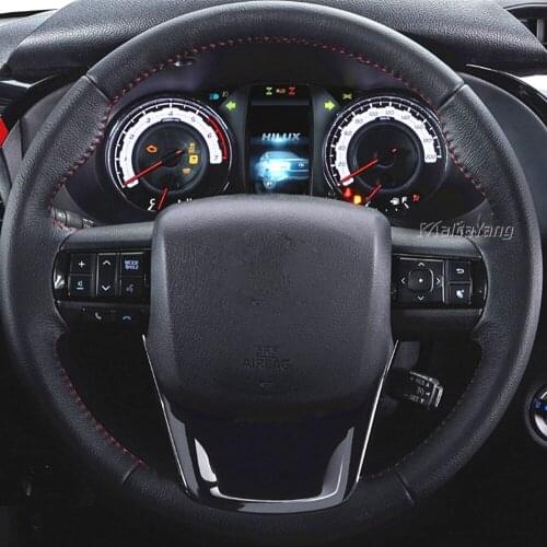 Car -styling buttons For Toyota Hilux Revo Rocco Fortuner 2015-2020 Multi-function Car steering wheel control buttons