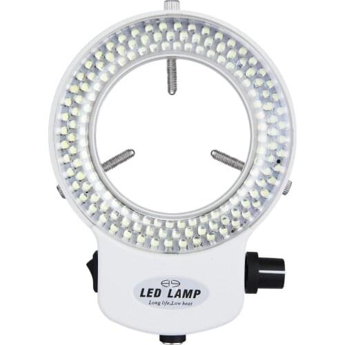 144 LEDs Ring light Ring Light for mini scope lamp light 6000K 0-100% adjustable White-Hot