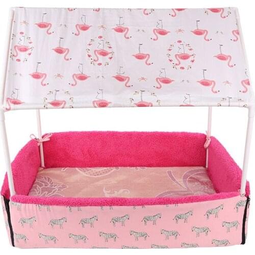 Dog Bed Tent Dog Kennel Washable Home Shape Pet Removable Cozy House For Puppy Dogs Cat Small Animals Home Products DB612