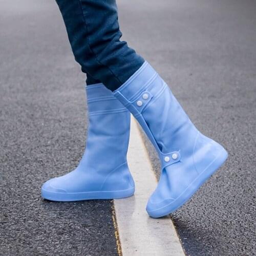 Summer Fashion Rain Shoe Cover Waterproof for Men Women Shoes Protector Reusable Boot Covers Overshoes Boots Accessories