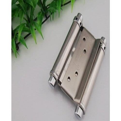 Open the door hinge hinge free stainless steel spring hinge bidirectional spring hinge within 6 inches (only)