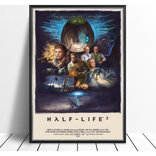Half-Life: Alyx Video Game Canvas Poster Home Wall Painting Decoration (No Frame)