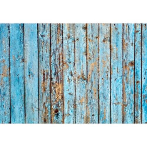 Retro light blue wood wall photo backgrounds vinyl fotografia clothes photography backdrops for photographer studio props G-404