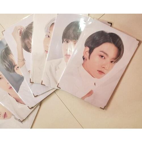 1pcs Kpop Star Photo Frame JIN RM SUGA JIMIN JUNGKOOK JHOPE V The Live Photo Image Picture Fans Gift