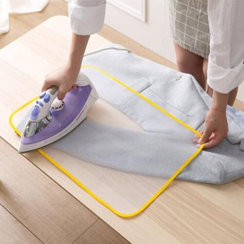 1 pcs High Temperature Resistance Ironing Scorch Heat Insulation Pad Mat Household Protective Mesh Cloth Cover in 2 Sizes Hot