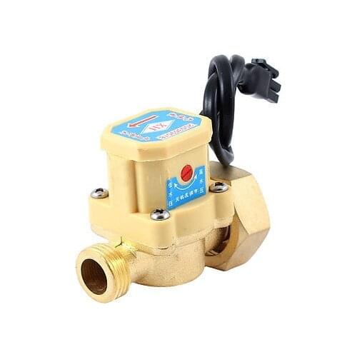 11.11 Free Shippinng 21mm 1/2" PT Male Thread 90W Pump Flow Sensor Liquid Switch for Water Heater