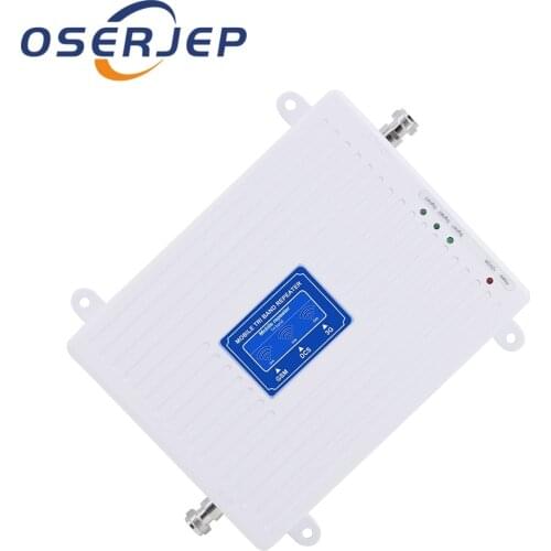 2g 3g 4g LTE Amplifier Band1/7/8 Booster GSM WCDMA UMTS LTE Cellular Repeater 900/2100/2600mhz Amplifier