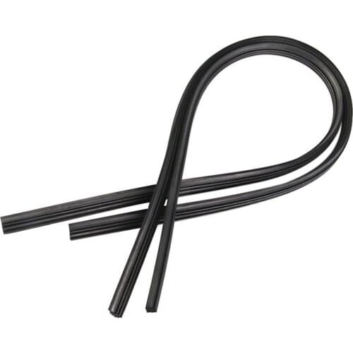 2x Boneless Universal rubber wiper strip