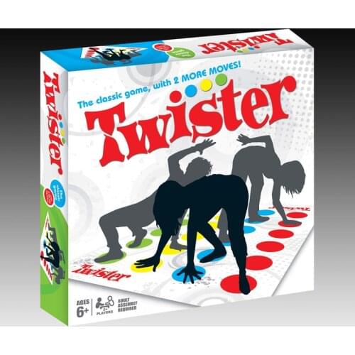 Freeship New version body twister game outdoor interactive party games party favor toy game for kids family mind game loot bag