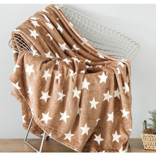 Soft Warm Coral Fleece Flannel Blankets For Beds Faux Fur Mink Throw Solid Color Sofa Cover Bedspread Winter Plaid Blankets