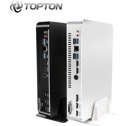 9th Gen i9 i7 Gaming Mini PC Gigabyte GTX 1650 1050Ti Intel i9 9900 Windows 10 Pro Desktop Computer 2*DDR4 NVMe Dual Band WiFi