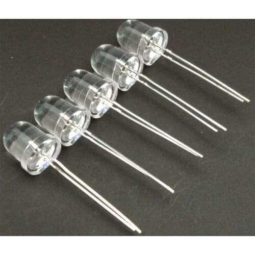 20PCS/LOT 8mm 850nm IR LED Infrared Diode Lamp 60 degrees For Surveillance Accessory Security vehicle monitoring system