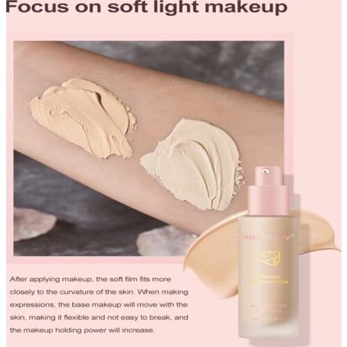 Beauty Makeup Primer Face Liquid Foundation Cream Moisturizing Waterproof Long Lasting Easy-wearing Repair Concealer Balm TSLM1