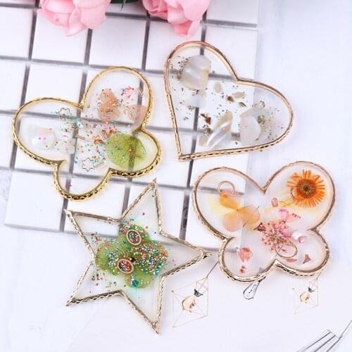 Crystal Imitation Agate Palette Make Up Nail Art Color Mixing Tray Coaster Mat Display Board