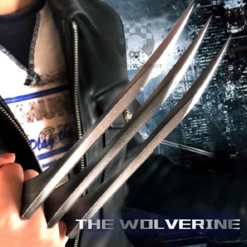 New Version 2 Pcs/1 Pair X-men Movie Prop Wolve/wolf Claws Logan Paws Cosplay Costumes Halloween Prop Gift
