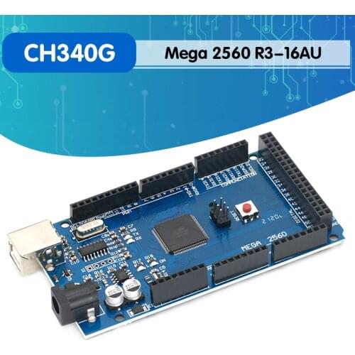 Mega 2560 R3 Mega2560 REV3 (ATmega2560-16AU CH340G) Board ON USB Cable compatible for arduino