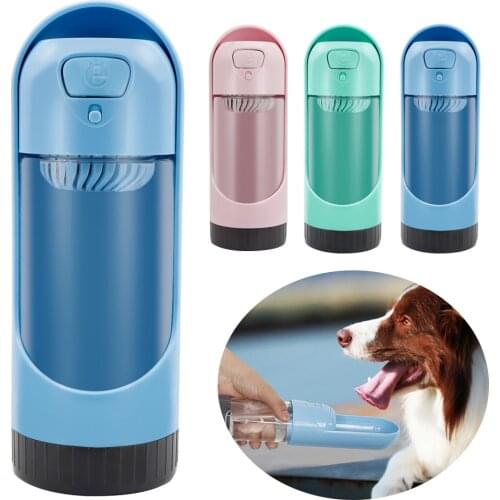 Portable Pet Dog Water Bottle Drinking Bowls For Travel Outdoor Puppy Cat Water Dispenser Feeder Drinker For Small Large Dogs