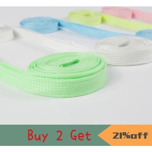 Luminous Color Shoelace 3M Reflective Shoelace Sports Night Running Safety Shoelace Flat Shoes Shoelace Glow pink shoe laces