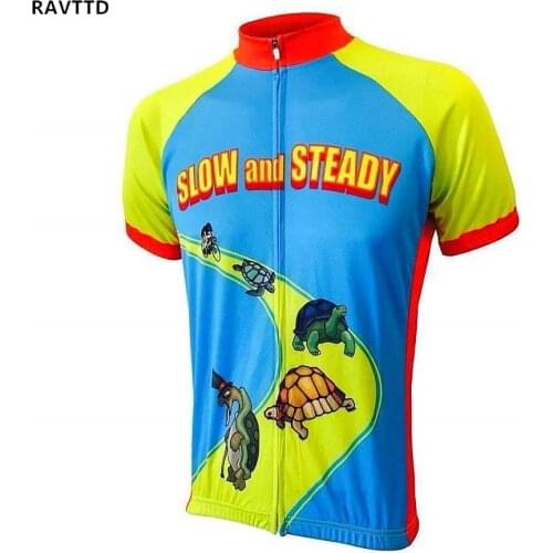 Slow And Steady Boys Cycling Jersey Bicycle Outdoor Sportswear Short Sleeve Cycling Clothing Ropa Ciclismo Kids Cycling Clothing